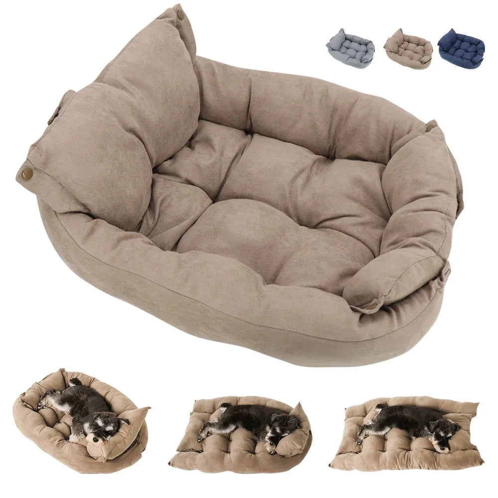 Multifunction 3 in 1 Calming Dog Bed
