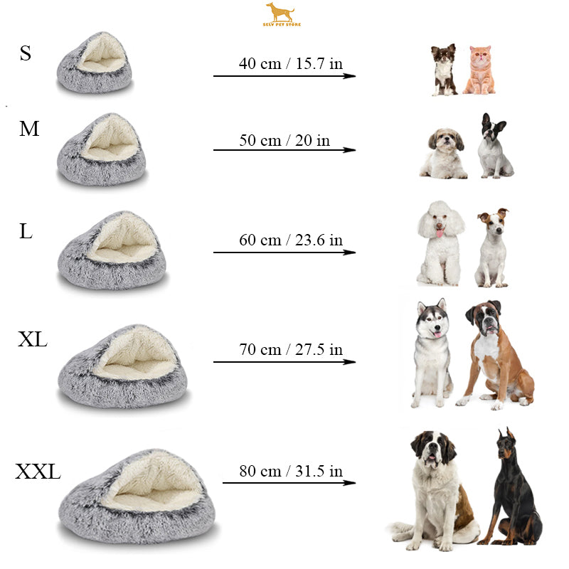 Cozy Pet Calming Bed